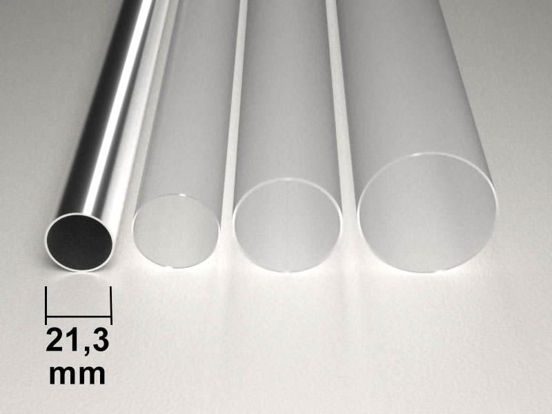 Rundrohr 21mm
