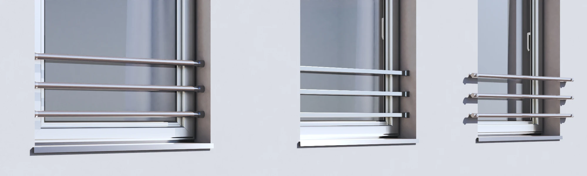 Geländer Auswahl Glas-Geländer