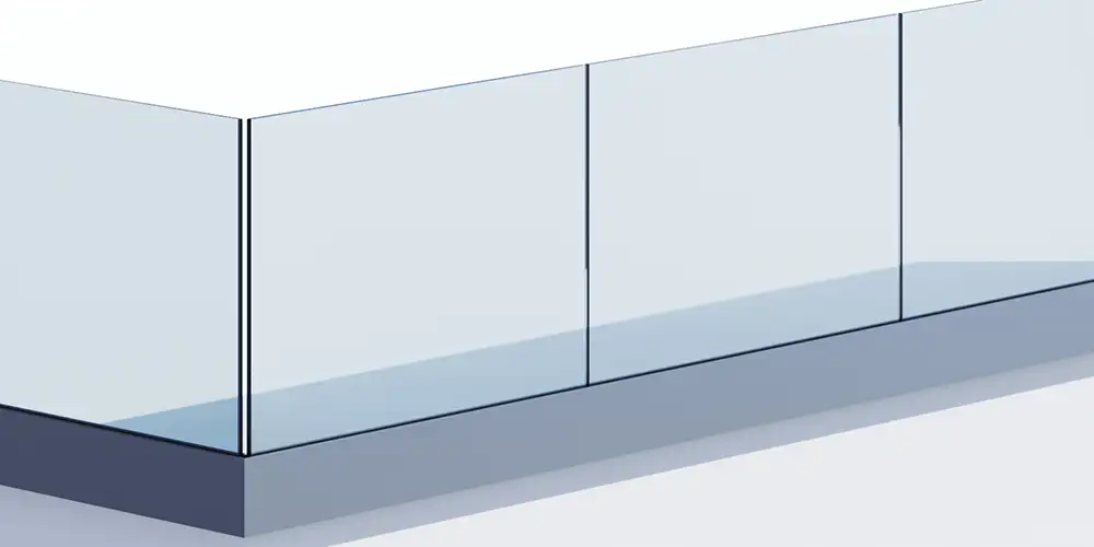 Geländer Auswahl Glas-Geländer