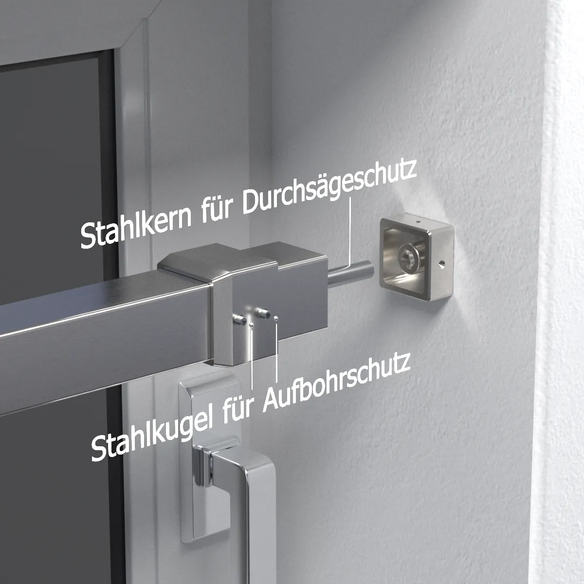 Einbruchschutz am Fenster