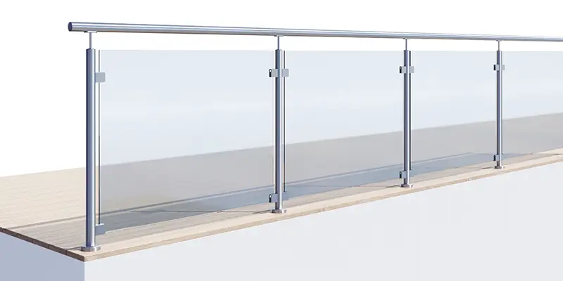 Geländer Auswahl Glas-Geländer