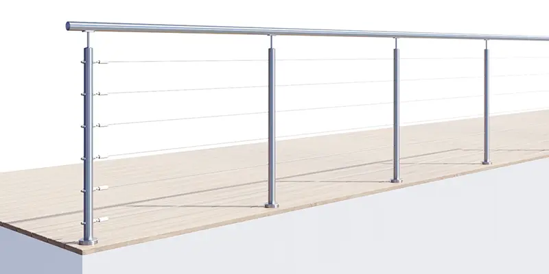 Geländer Auswahl Seil-Geländer