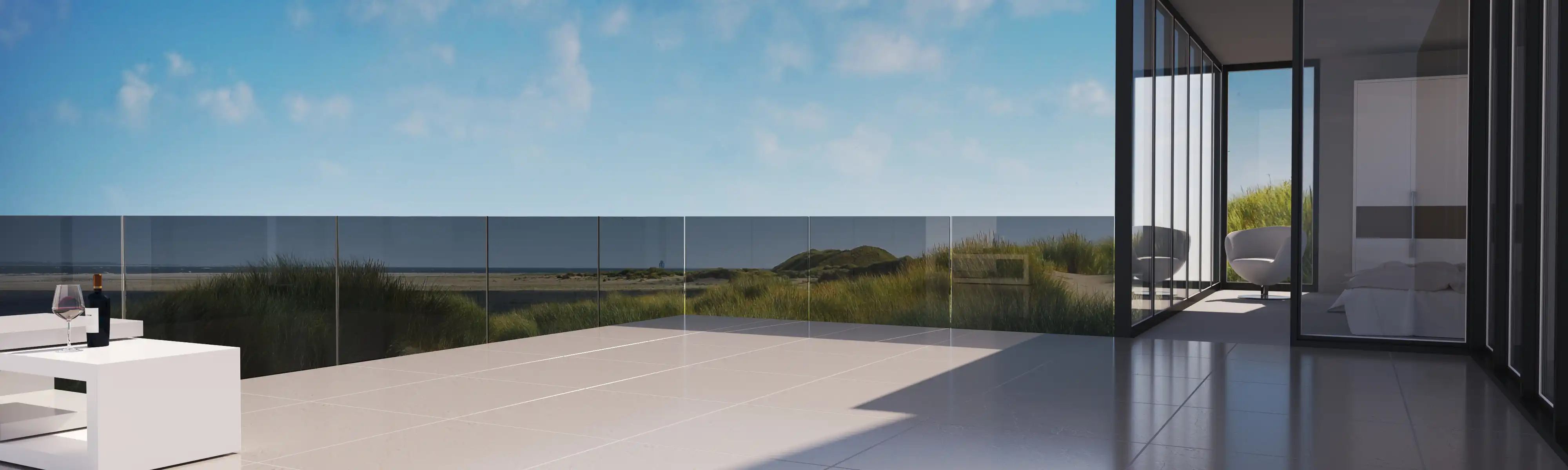 Geländer Auswahl Glasgeländer