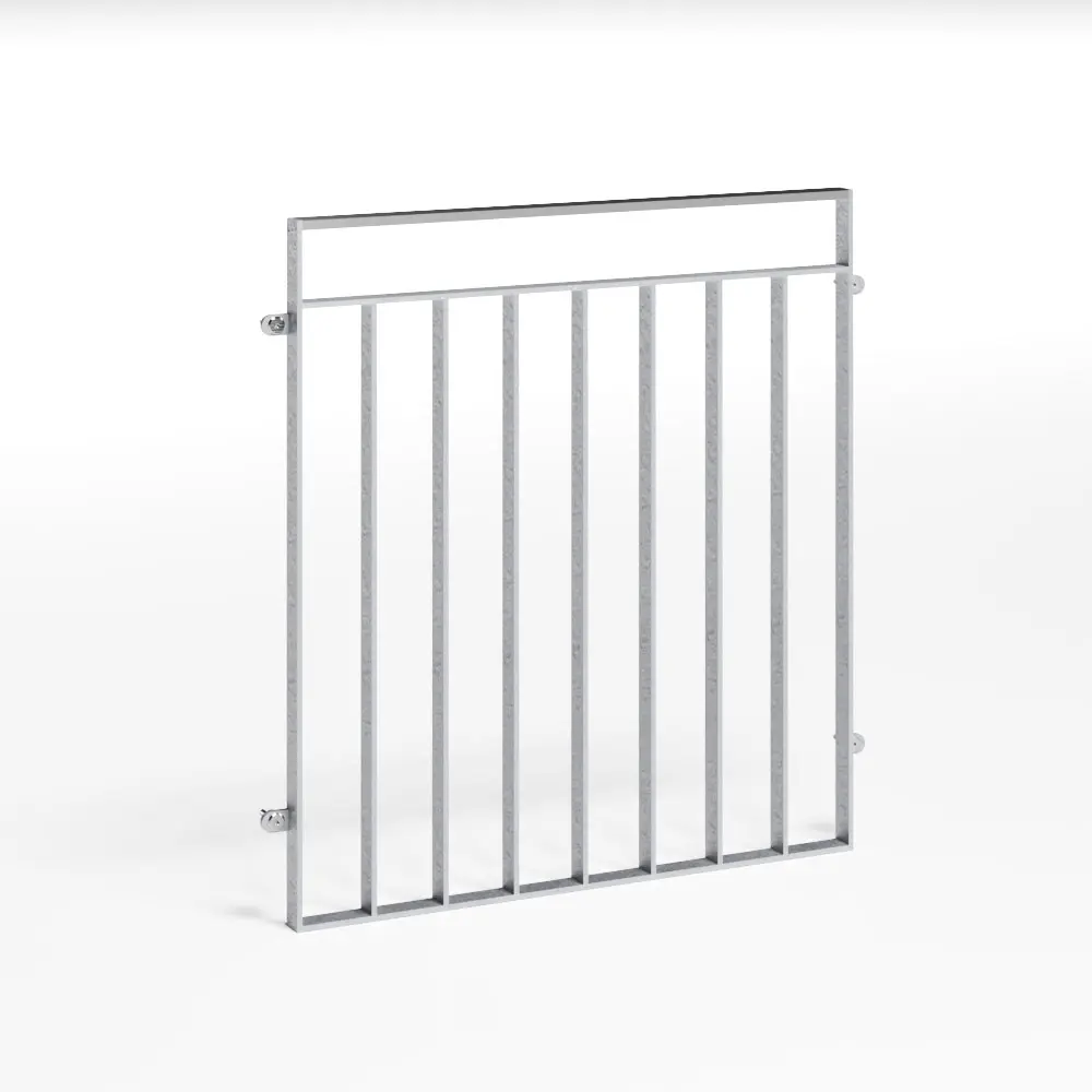 Edelstahlgeländer mit Glasfüllung