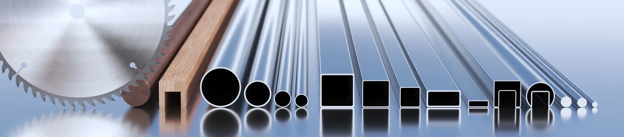 zugeschnittene Rohre